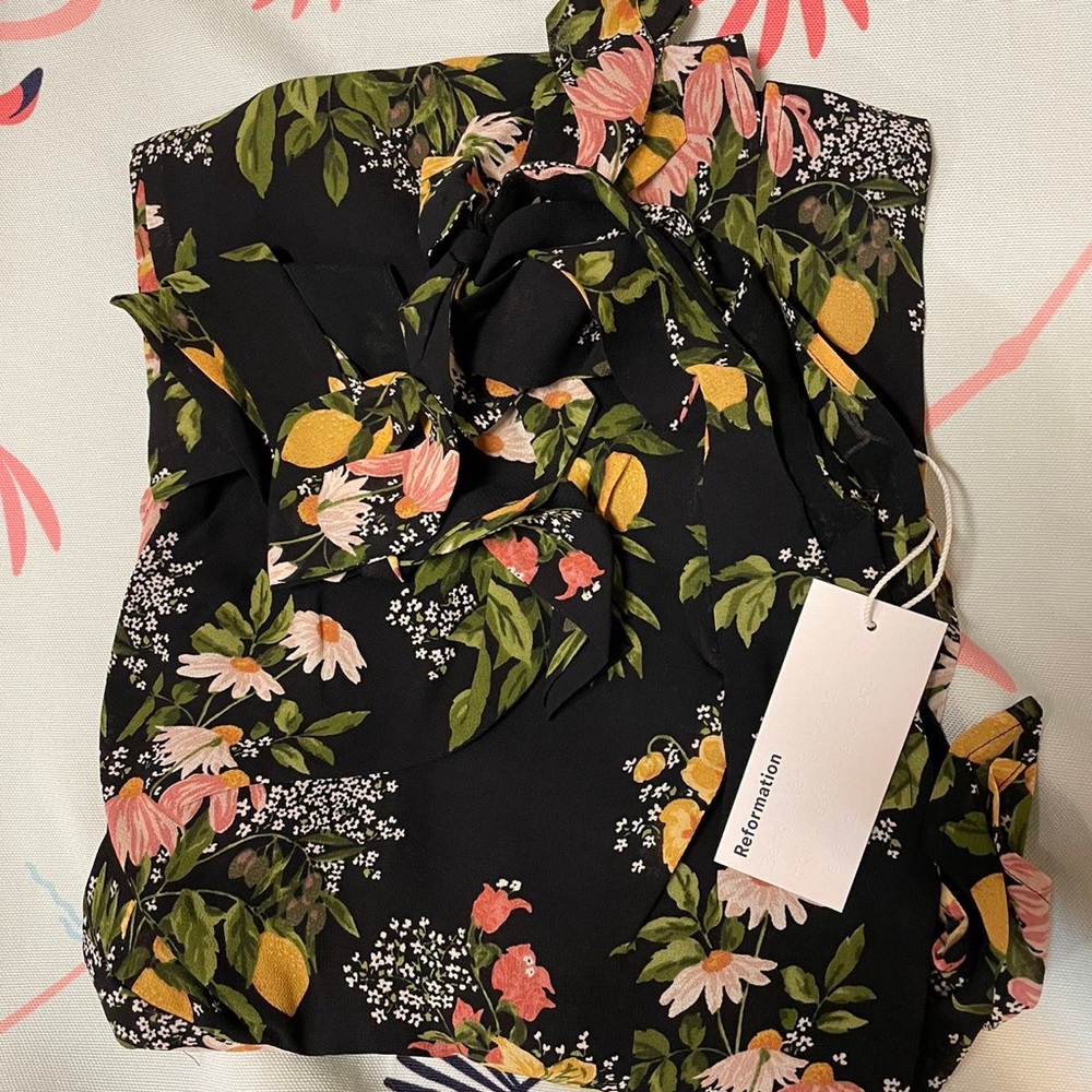 NWT Reformation Twilight Dress Sicilia - Picture 5 of 6